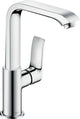 Mitigeur de lavabo Hansgrohe Metris saillie 155 mm chromé