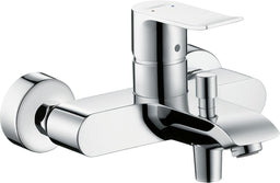 Mitigeur bain/douche apparent Hansgrohe Metris saillie 181 mm chromé