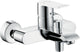 Mitigeur bain/douche apparent Hansgrohe Metris saillie 181 mm chromé