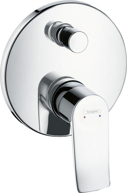 Mitigeur bain/douche encastré Hansgrohe Metris rosace Ø 150 mm