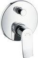 Mitigeur bain/douche encastré Hansgrohe Metris rosace Ø 150 mm