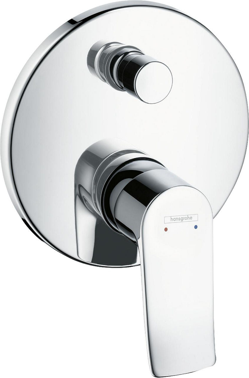 Mitigeur bain/douche encastré Hansgrohe Metris rosace Ø 150 mm