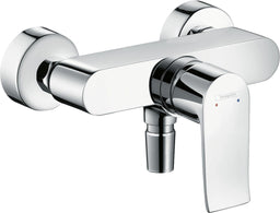 Mitigeur douche apparent Hansgrohe Metris saillie 58,5 mm chromé