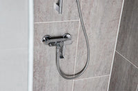 Mitigeur douche apparent Hansgrohe Metris saillie 58,5 mm chromé