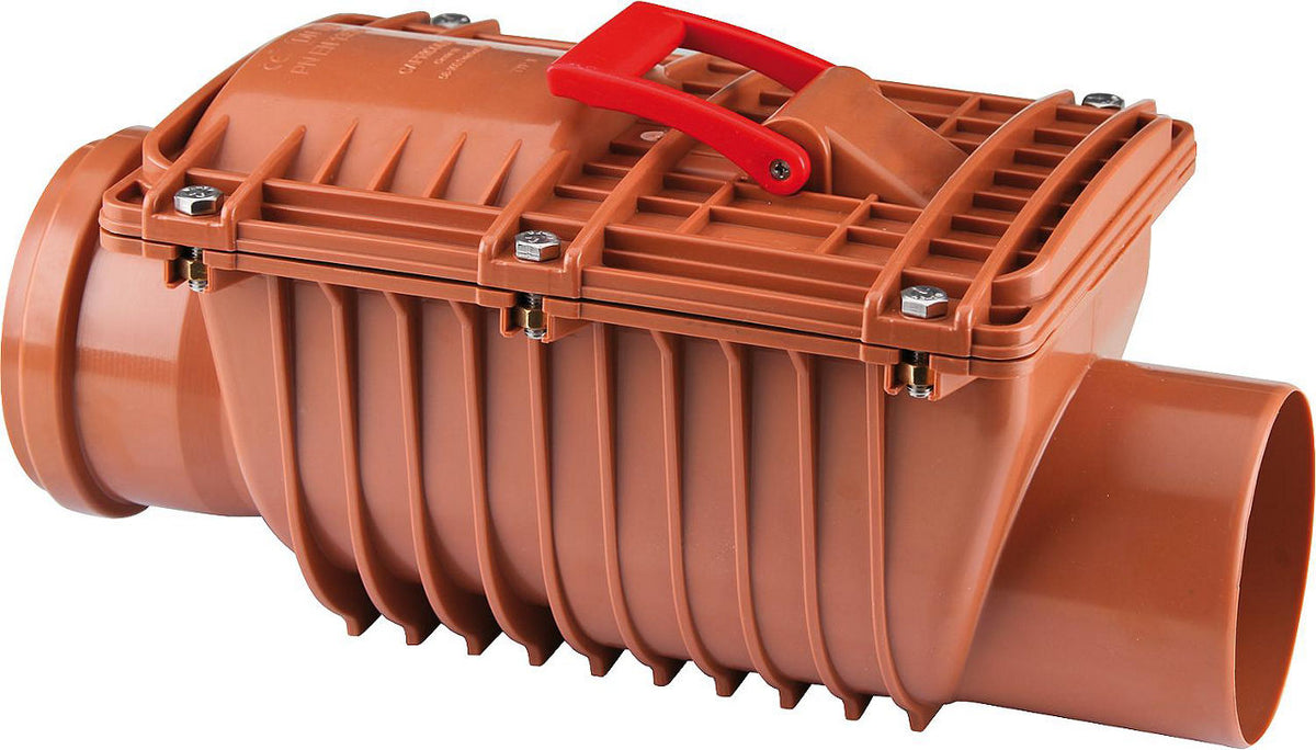 Clapet anti-retour double DN110 avec clapet de visite