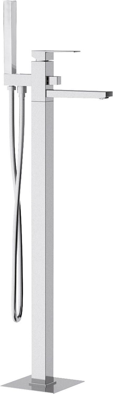 Mitigeur bain-douche sur pied Skyline avec douchette stick + corps encastrement, saillie 223 mm, chromé