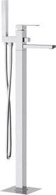 Mitigeur bain-douche sur pied Skyline avec douchette stick + corps encastrement, saillie 223 mm, chromé