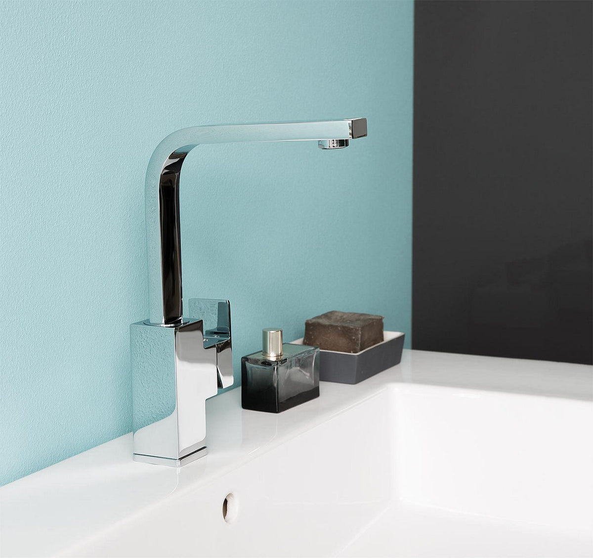 Mitigeur de lavabo Evenes Skyline saillie 180mm chromé