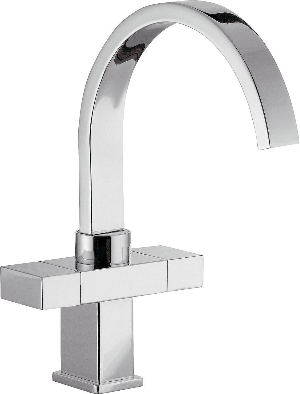 Mélangeur de lavabo Evenes Skyline saillie 205mm chromé