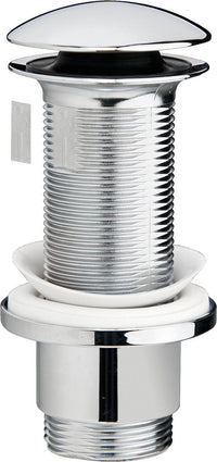 Bonde de lavabo à tige longue 1 1/4", ABS, longueur 11,5 cm universelle ajustable
