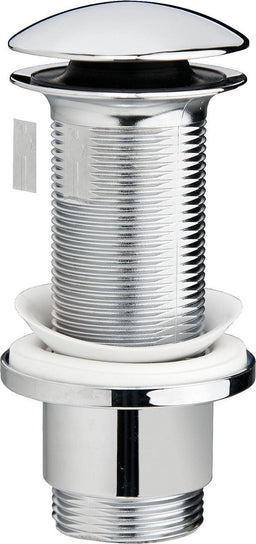 Bonde de lavabo à tige longue 1 1/4", ABS, longueur 11,5 cm universelle ajustable