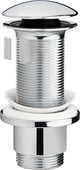 Bonde de lavabo à tige longue 1 1/4", ABS, longueur 11,5 cm universelle ajustable