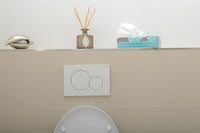 Plaques de commande Geberit Sigma 01 pour rinçage à 2 quantités
