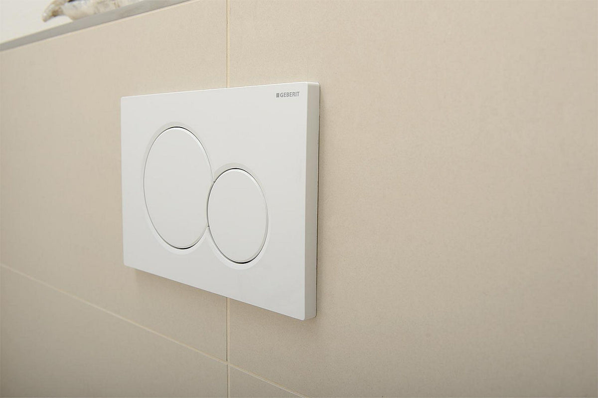 Plaques de commande Geberit Sigma 01 pour rinçage à 2 quantités