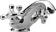 Mélangeur de lavabo Evenes Retro S saillie 130mm chromé