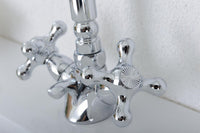 Mélangeur de lavabo Evenes Retro saillie 230mm chromé