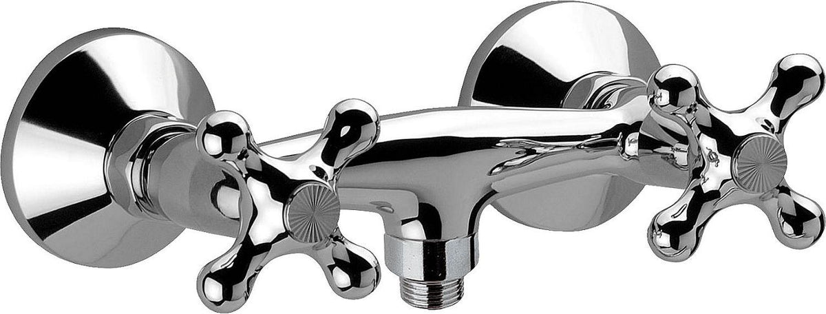 Mitigeur douche apparent Retro saillie 55 mm chromé