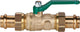 Robinet à boisseau sphérique eau potable UNIWATER à sertir × à sertir, poignée à levier acier
