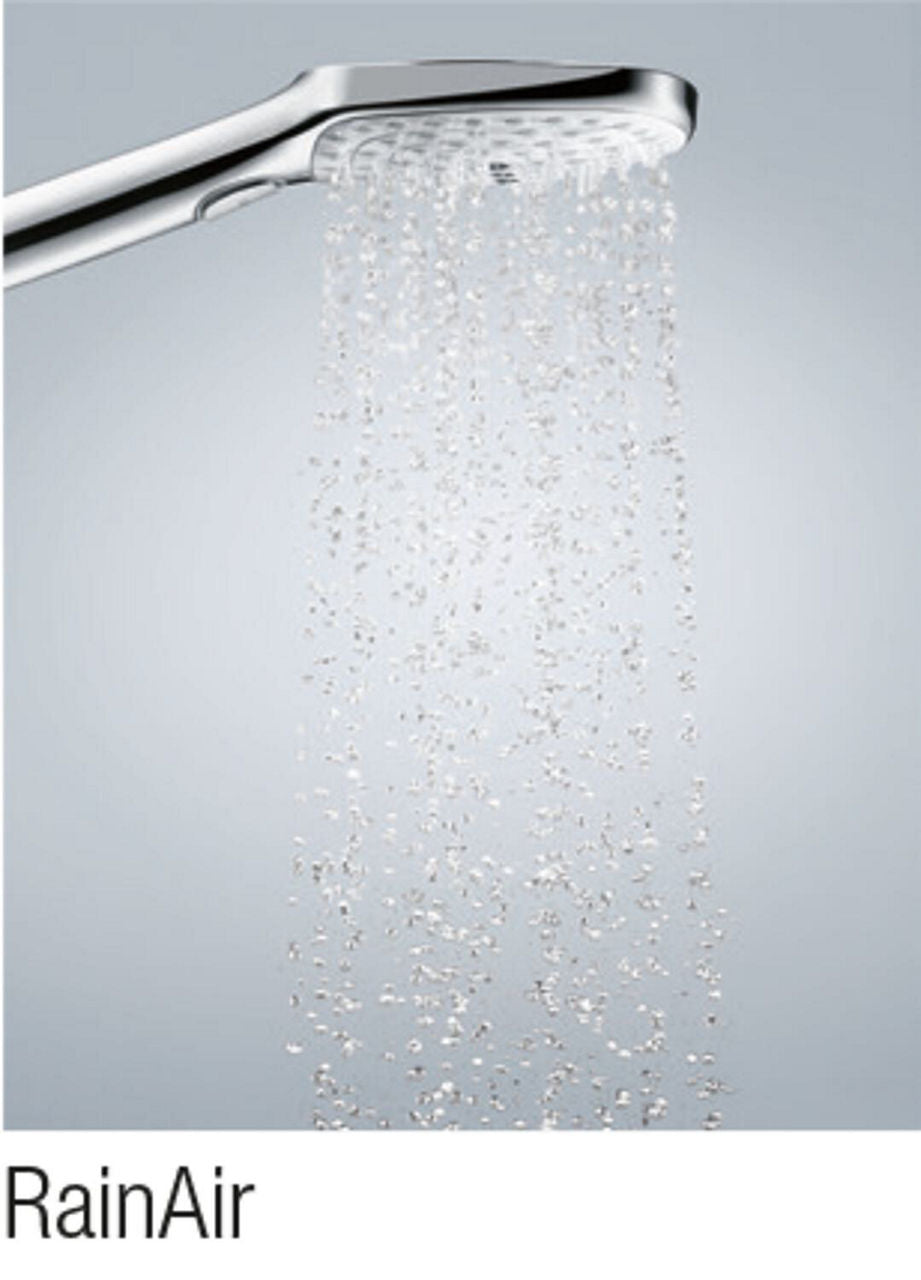 Hansgrohe Raindance Select 120 Handbrause 3 Strahlarten Ø 120 mm Chrom