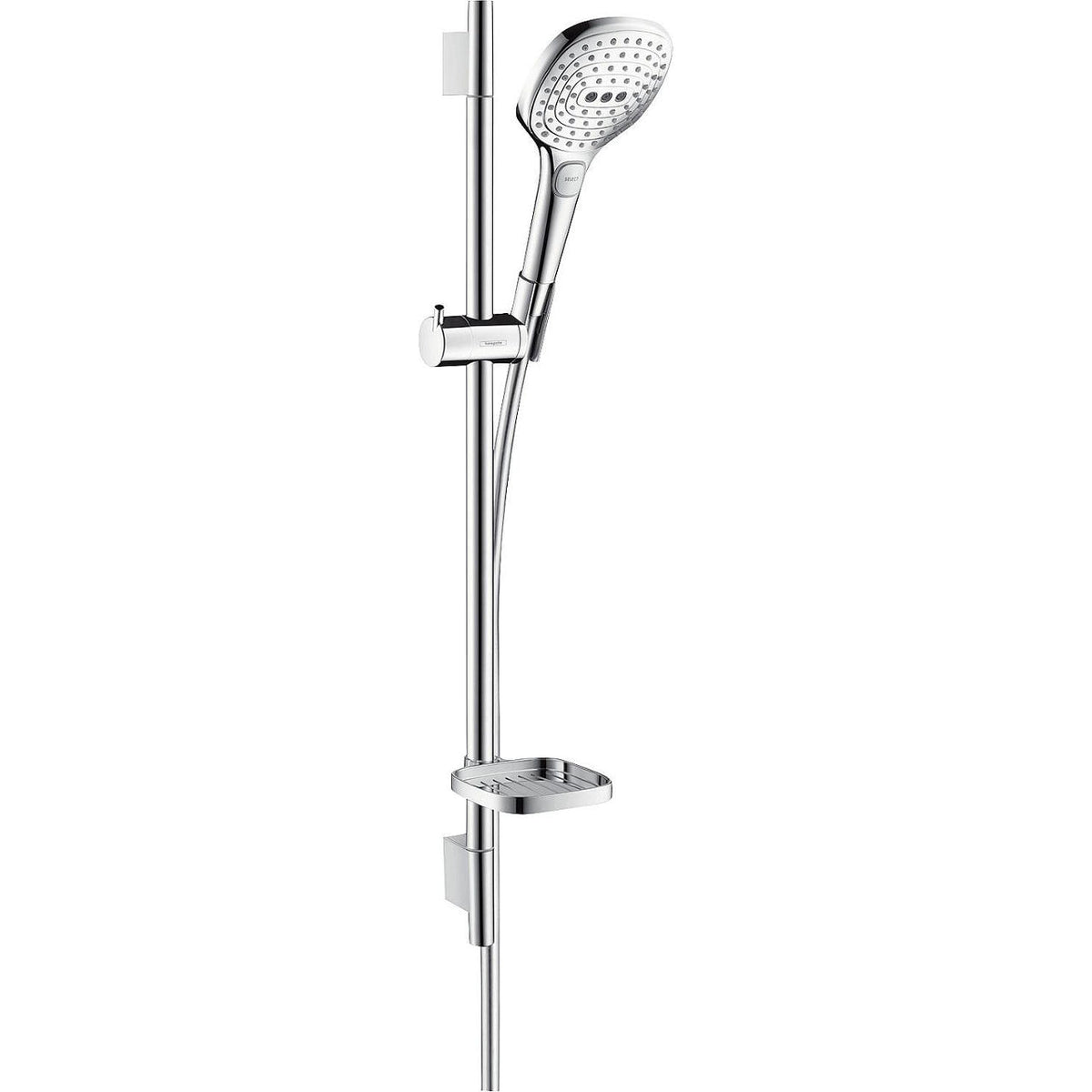 Hansgrohe Raindance Select E120 Unica S Puro Brauseset 900 mm, 3 Strahlarten Ø 120 mm weiß/chrom