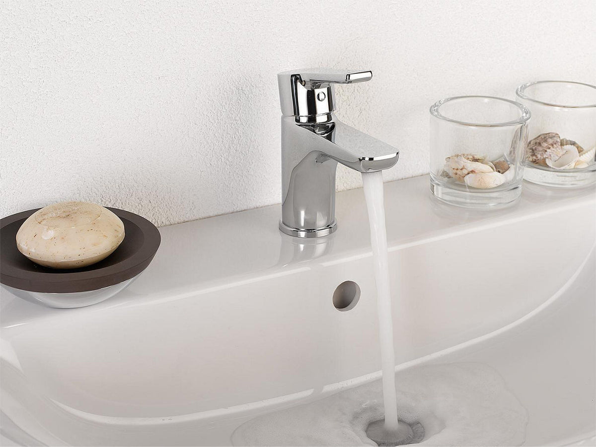 Mitigeur de lavabo Evenes Goodlife saillie 130mm chromé
