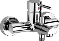 Mitigeur bain/douche apparent Salsa saillie 145 mm chromé