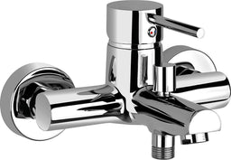 Mitigeur bain/douche apparent Salsa saillie 145 mm chromé