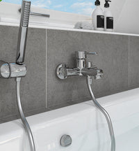 Mitigeur bain/douche apparent Salsa saillie 145 mm chromé