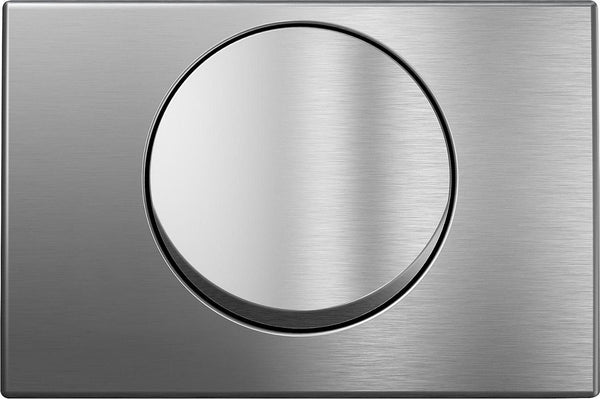 Plaque de déclenchement Geberit Mambo inox 115.751.00.1 pour rinçage-arrêt-rinçage