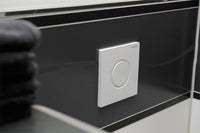 Plaque de commande pour urinoir Sigma01 pneumatique, blanc alpin GEBERIT 116.011.11.5
