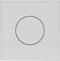 Plaque de commande pour urinoir Sigma01 pneumatique, blanc alpin GEBERIT 116.011.11.5