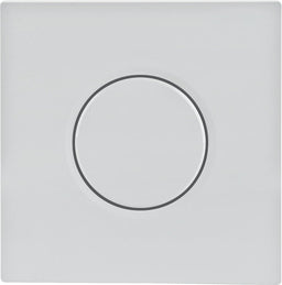 Plaque de commande pour urinoir Sigma01 pneumatique, blanc alpin GEBERIT 116.011.11.5