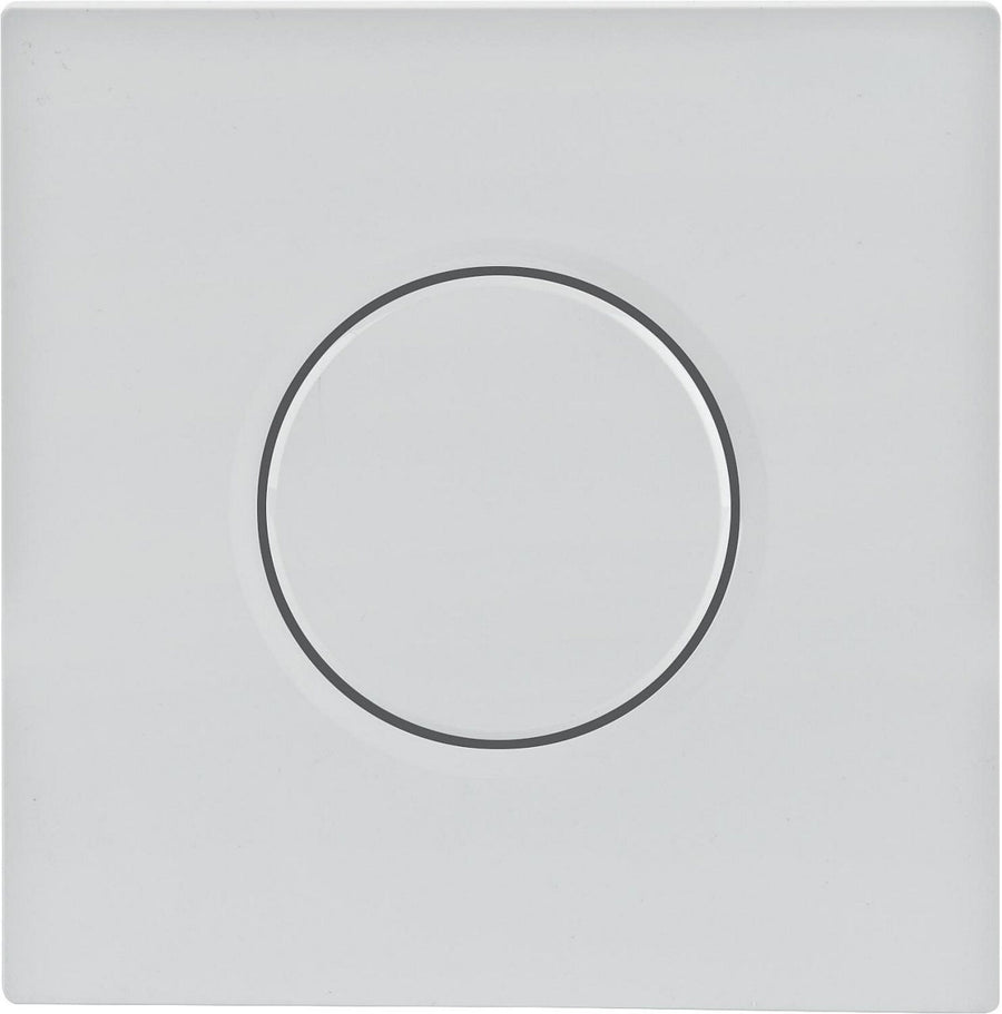 Plaque de commande pour urinoir Sigma01 pneumatique, blanc alpin GEBERIT 116.011.11.5
