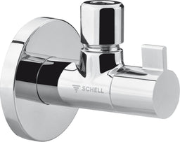 Vanne d'angle Schell Wing 1/2", chrome