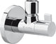 Vanne d'angle Schell Wing 1/2", chrome