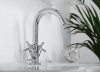 Mélangeur de lavabo Evenes Comi saillie 138mm chromé