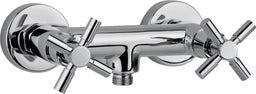 Mitigeur douche apparent Comi bicommande saillie 122 mm chromé