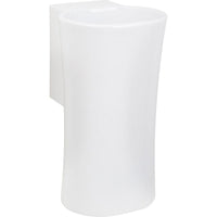 Vasque design NATIVO LxHxP : 350x620x370 mm sans trou pour robinetterie Céramique blanche