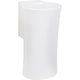 Vasque design NATIVO LxHxP : 350x620x370 mm sans trou pour robinetterie Céramique blanche