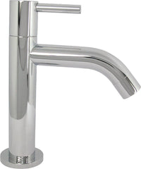 Robinet sur colonne Twin saillie 90 mm chromé