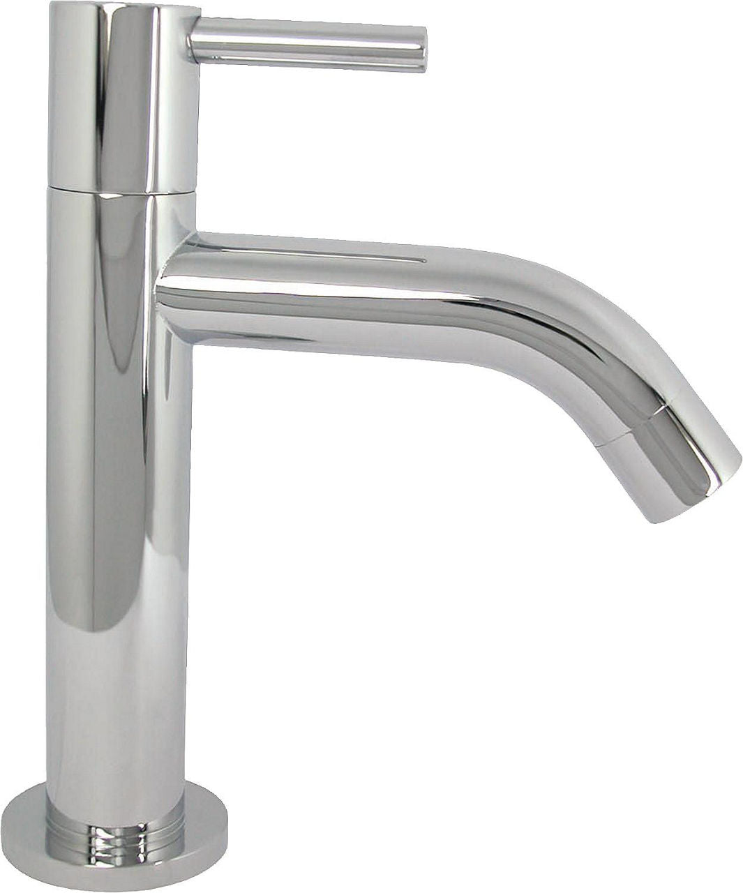 Robinet sur colonne Twin saillie 90 mm chromé