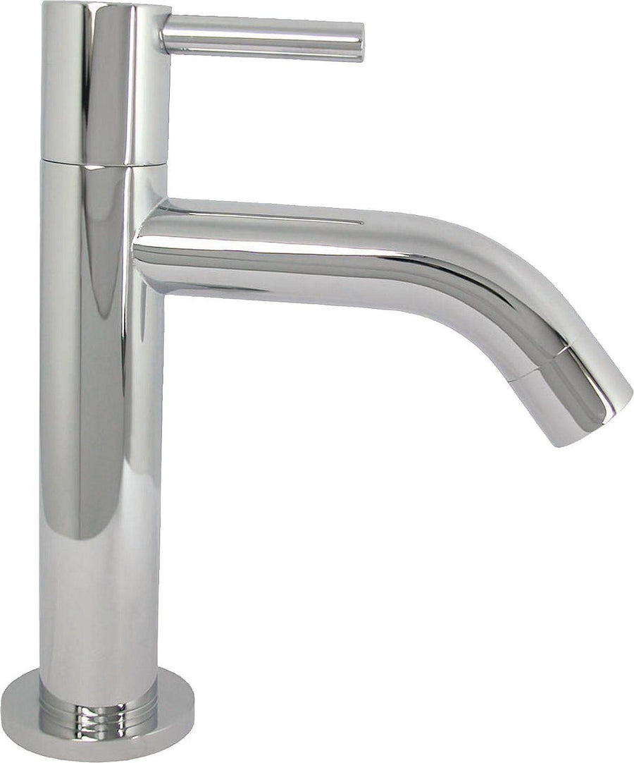 Robinet sur colonne Twin saillie 90 mm chromé