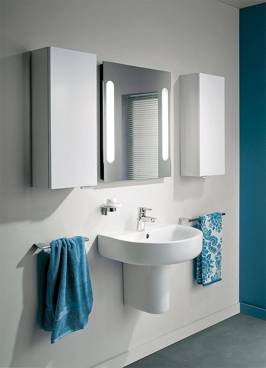 Mitigeur de lavabo Ideal Standard Connect Blue saillie 112 mm chromé