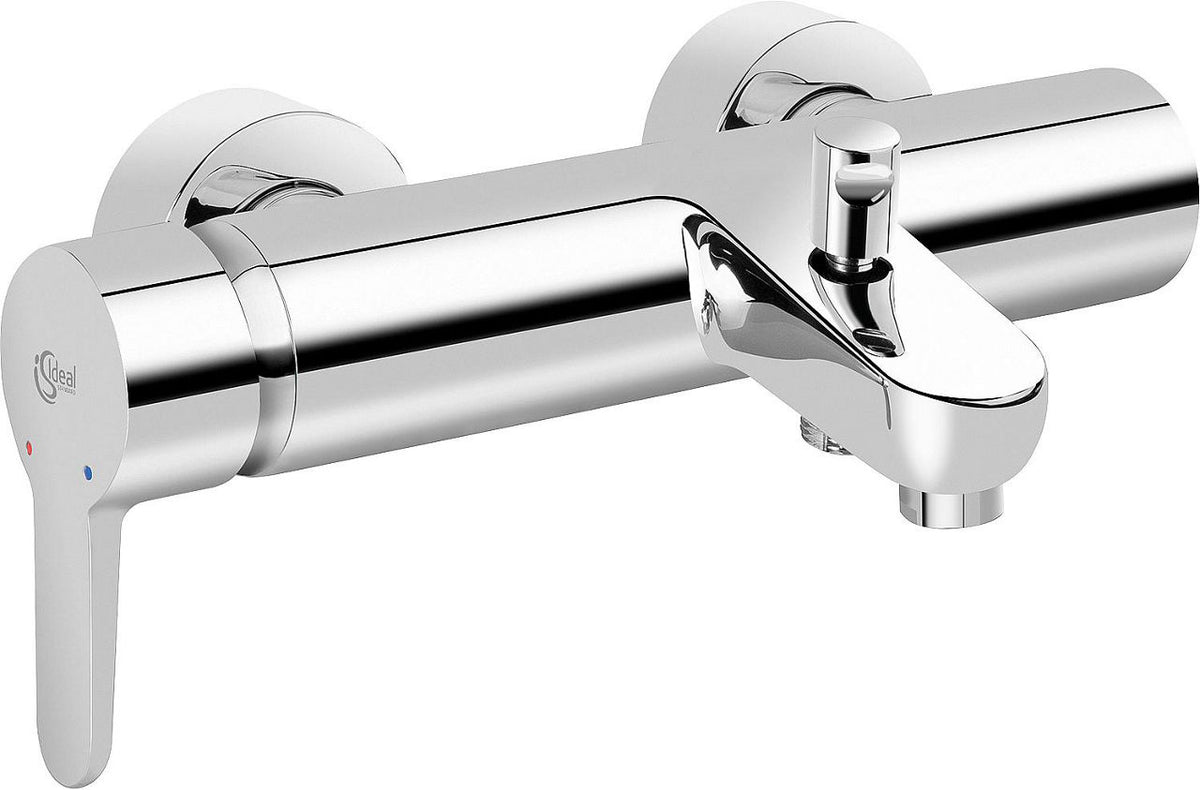 Mitigeur bain/douche apparent Ideal Standard Connect Blue saillie 199 mm chromé