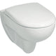WC suspendu à fond creux Geberit Renova, L x H x P : 355x340x540mm