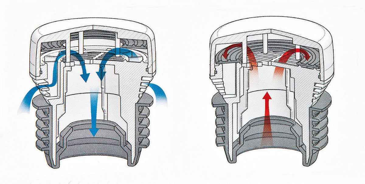 Aérateur à membrane HypAir MiniHab 32/40/50/63 mm