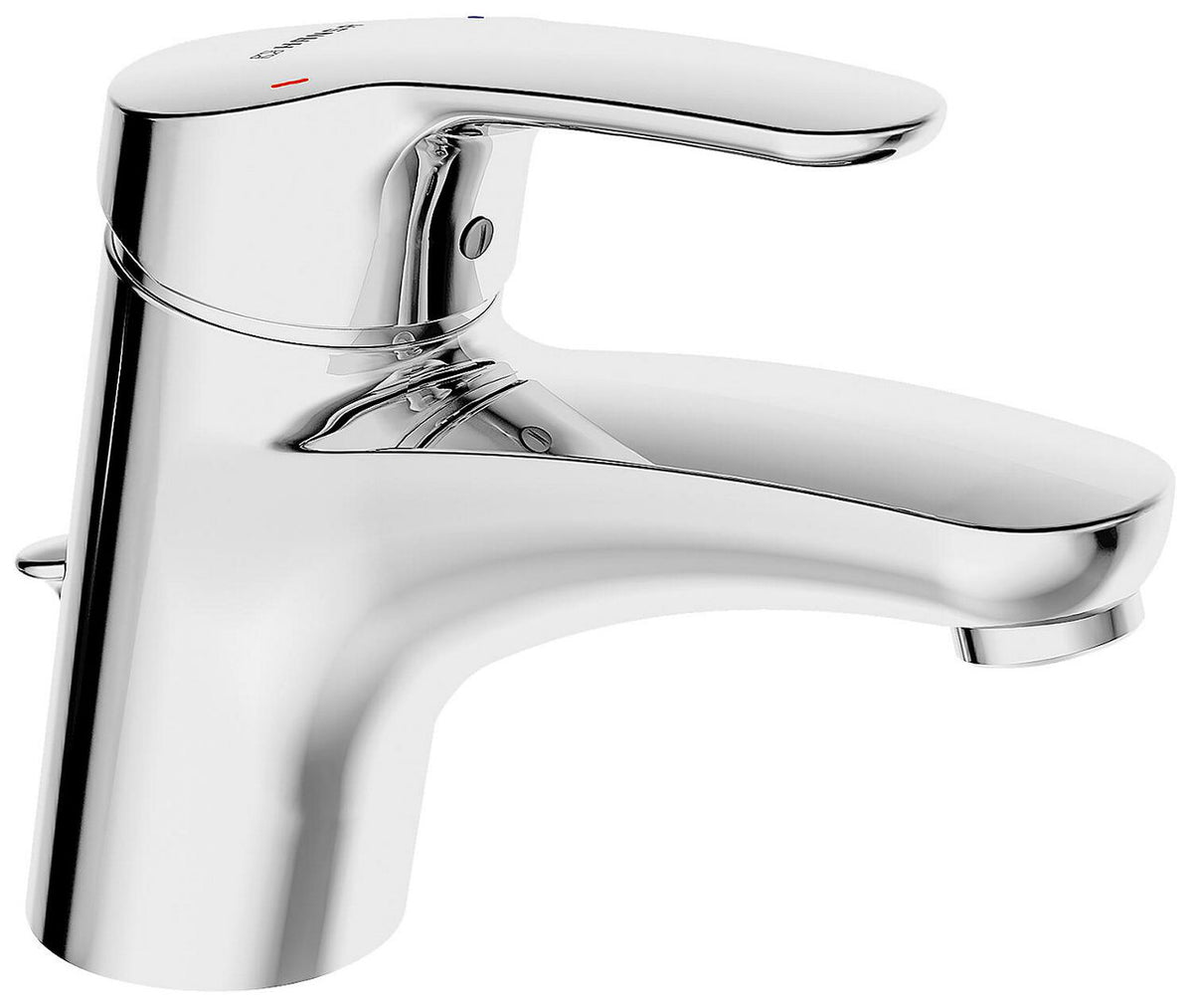 Mitigeur de lavabo Hansa Hansamix saillie 141 mm chromé
