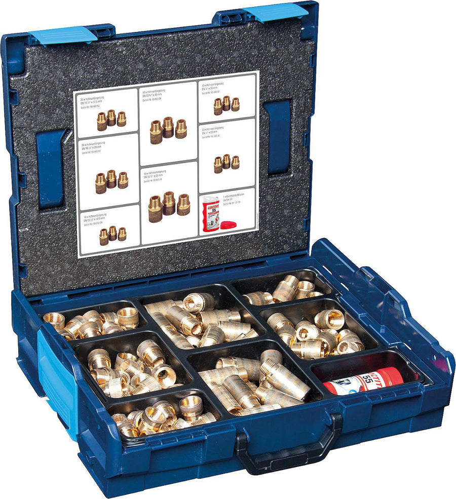 Coffret WS L-BOXX 102 rallonges de robinet bronze