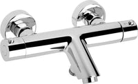 Thermostatique bain-douche apparent Dali saillie 165 mm chromé