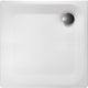 Receveur de douche Roca Edura carré ultra plat en acier émaillé